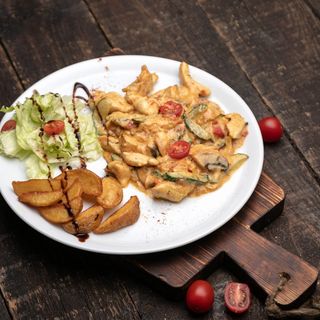 Бефстроганов из курицы