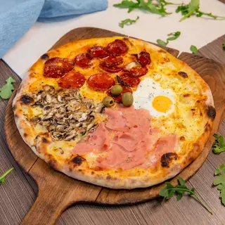 Quattro stagioni pizza 28cm