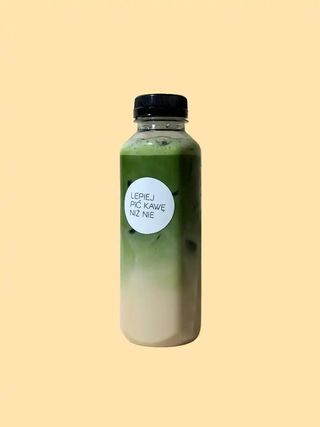 ICE MATCHA LATTE REFULAR MILK