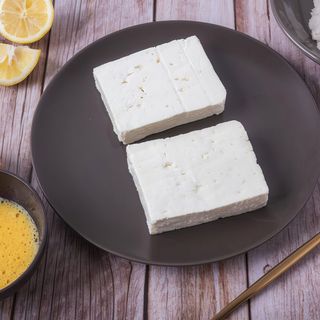 Ración de queso feta