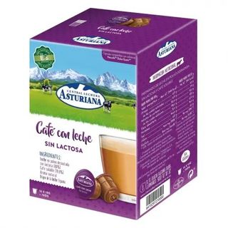 Café con Leche Cápsulas C.L. Asturiana sin Lactosa 16x10 Gr.
