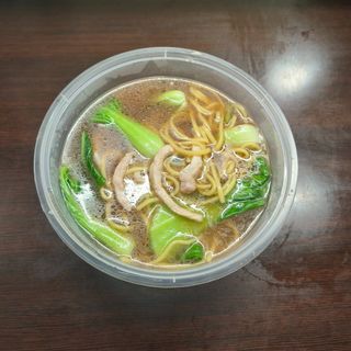 55b. Spaghetti in brodo con carne e verdure cinese