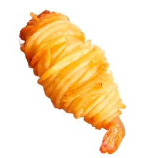 Crujiente de patata y langostino ( 4 uds.)