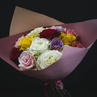 Buchet Rainbow