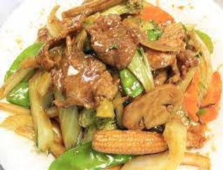 Pork With Mixed Vegetable