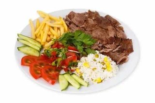 Донер мясной с рисом (100 гр.)