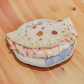 15. Porchetta e squacquerone