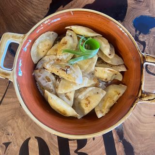 Вареники жареные на сливочном масле 