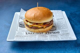 Smash burger bacon double