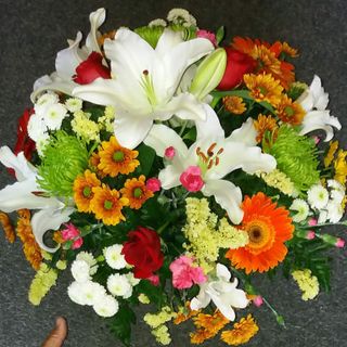 Centro De Mesa Flor De Temporada