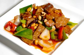 Kungpao manzo