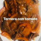 Ternera con tomate