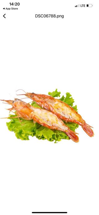 165. Gamberoni alla griglia - 3 pezzi