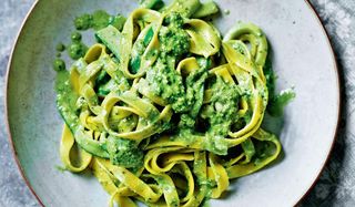 Tagliatelle Pesto et Courgettes