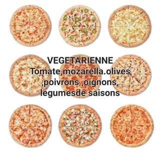 Pizza Végétarienne Large