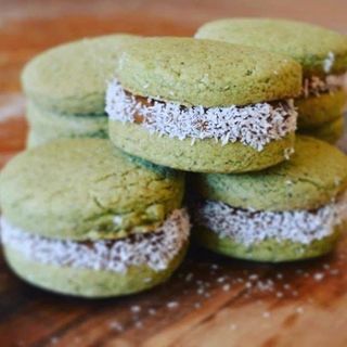 Mini Alfajor Con Corazon  Pistacho (Und)