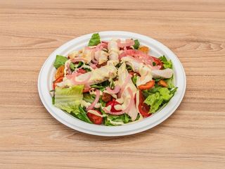 Insalata con pollo scottato espresso