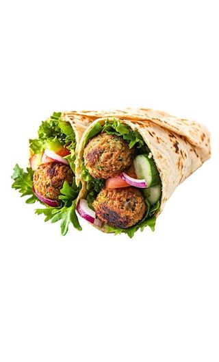 Piadina falafel