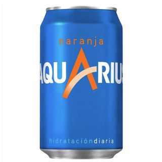 Aquarius Naranja lata 330ml.