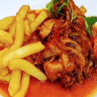 Galta rustida al horno