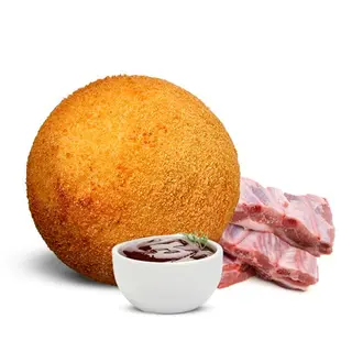 Arancina Costolette in Salsa BBQ
