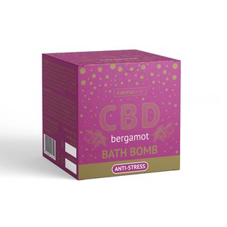 CBD Anti-Stress Bath Bombs Bergamota