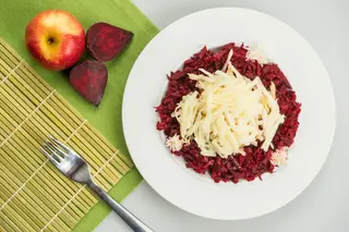 Salată cu sfeclă şi măr raw, fără gluten