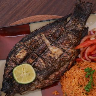 Whole Grilled Fish On Bone 700g