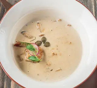 Вершковий суп з морепродуктів (300г)