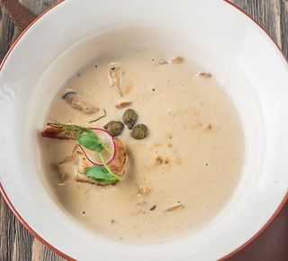 Вершковий суп з морепродуктів (300г)