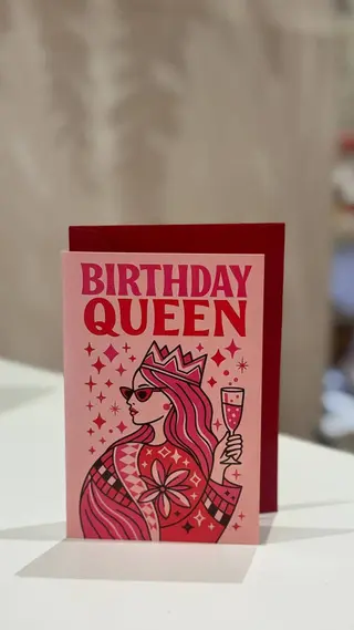 Tarjeta Birthday Queen
