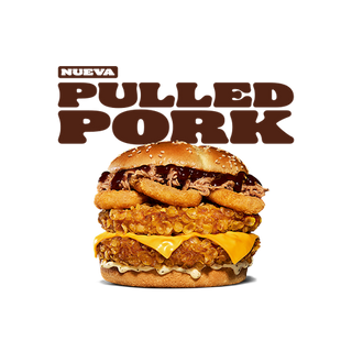 Pulled Pork & Onion Doble Pollo