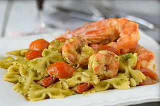 Pâtes Aux Chevrettes Sauce Pesto