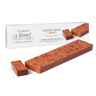 Turrón Crujiente de Neulas Albert Adrià Vicens Estuche 140 Gr.