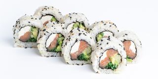 Каліфорнія з копченим лососем 