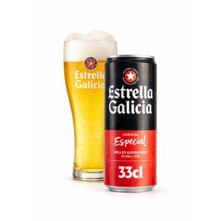 Cerveza Estrella Galicia (330 Ml.)