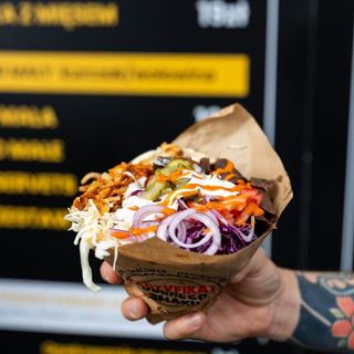 Bułka MAŁA+ frytki