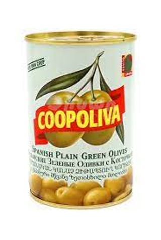 Ձիթապտուղ կանաչ «Կոոպոլիվա» 405գր