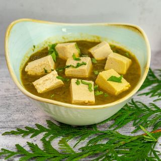 Paneer de Espinacas