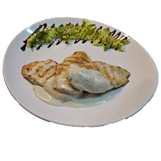 Piept de pui cu sos gorgonzola 230G