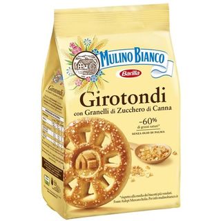 Mulino Bianco Girotondi Biscotti Con Granelli Di Zucchero Di Canna 350G - 654558