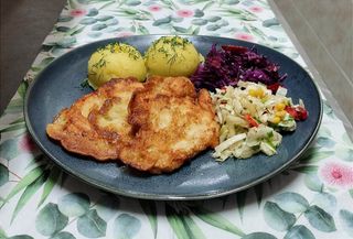 eskalopki drobiowe smażone 80g.