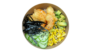 Bowl krewetka tempura