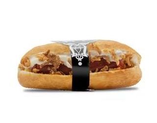 33. Linguiça, cebola crocante e maionese