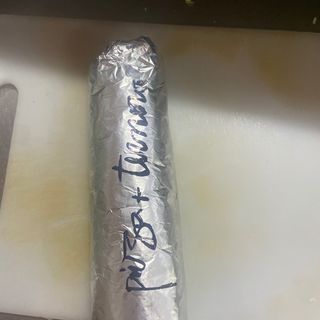 Menú De Pizza Turca De Ternera sin verdura salsa