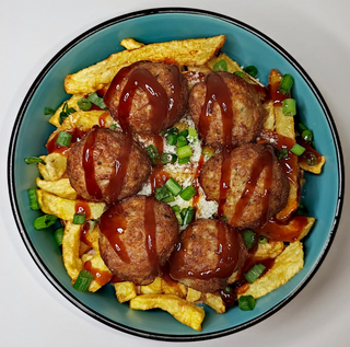 Chifteluțe Porc Whisky Barbeque