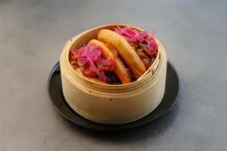 Bao buns s BBQ junetinom