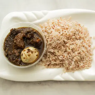 Ofada Rice & Sauce