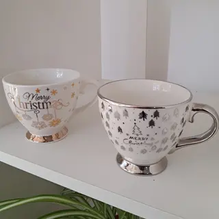 Cană ceai mesaj Crăciun 