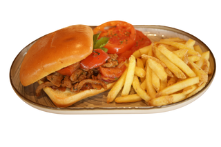 Lomo Saltado en Brioche